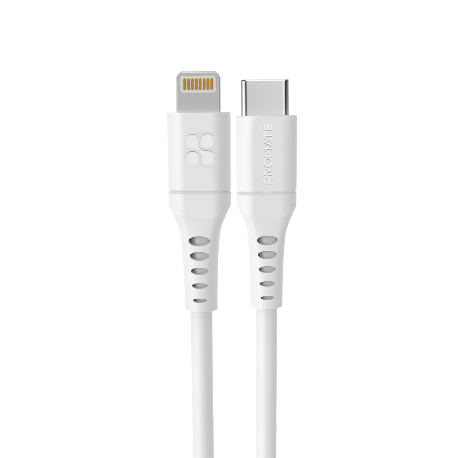 Buy Promate Usb-c To Lightning Cable 3m, Powerful 20w Power Delivery Fast  Charging Silicone Lightning Cable With 480 Mbps Data Sync And 3a Power  Output For Iphone 13/13 Pro/13 Pro Max, Ipad