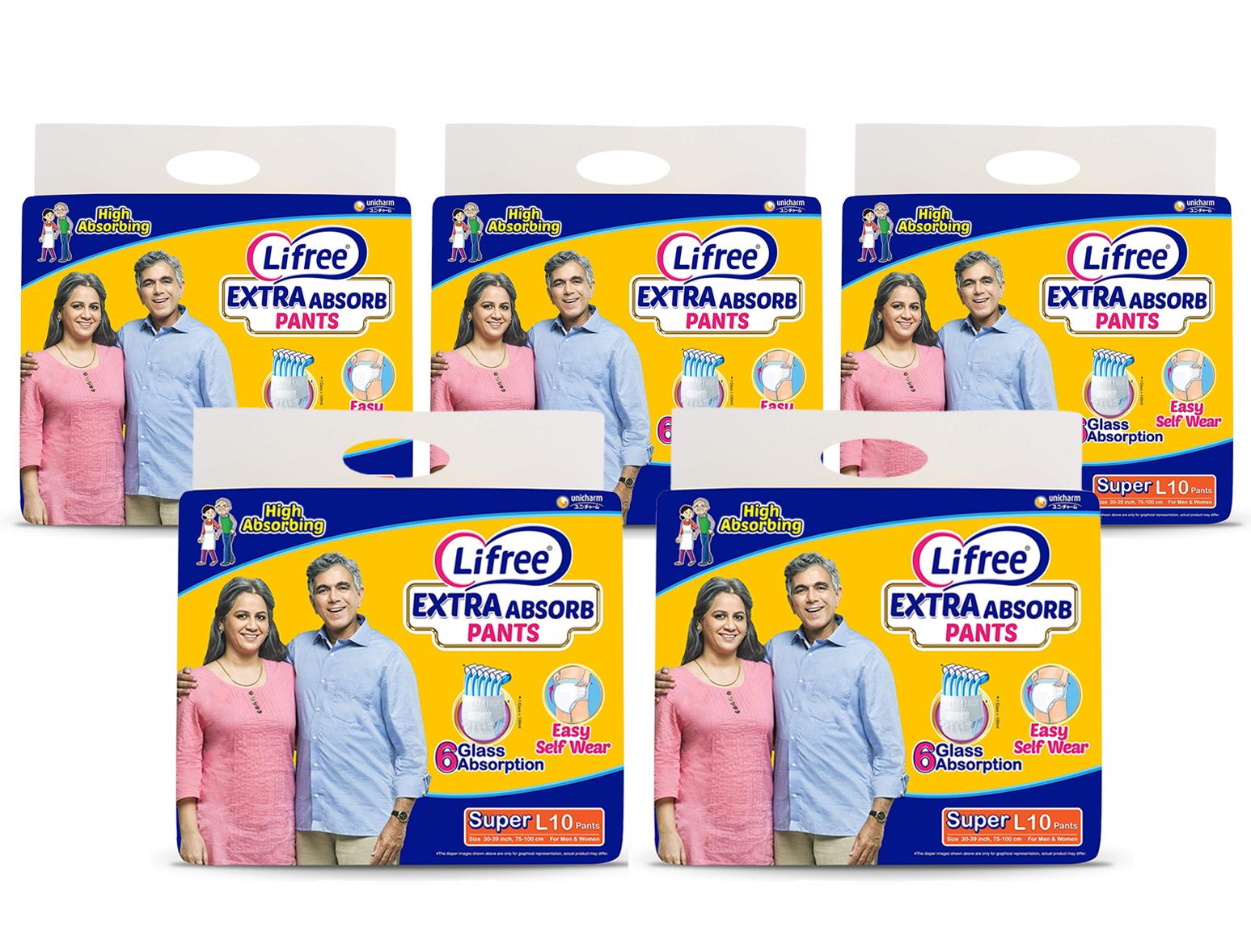 Buy Lifree Extra Absorb Adult Pant Style Diapers for Man  Women in India