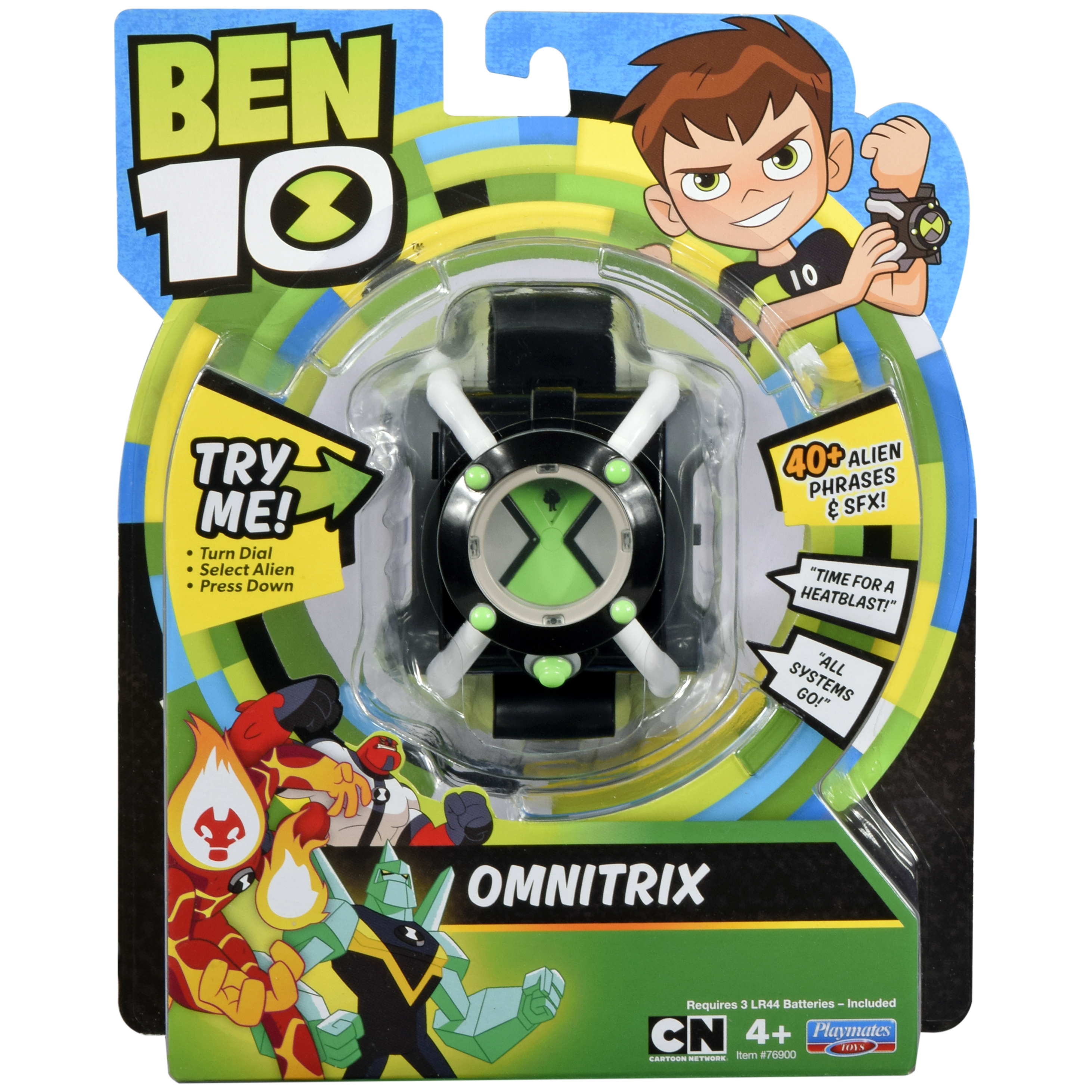 Ben 10, Every Omnitrix hit of Season 1