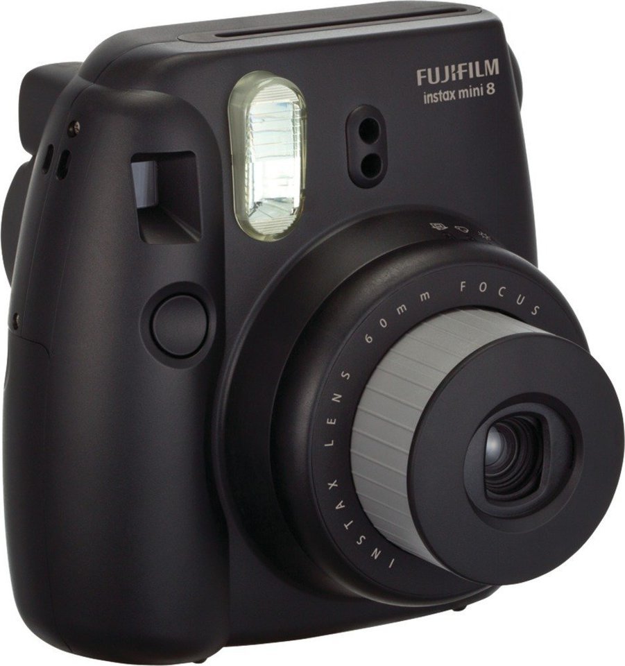 Fujifilm Instax Mini 8 Instant Film Camera Black + 20 Sheets +