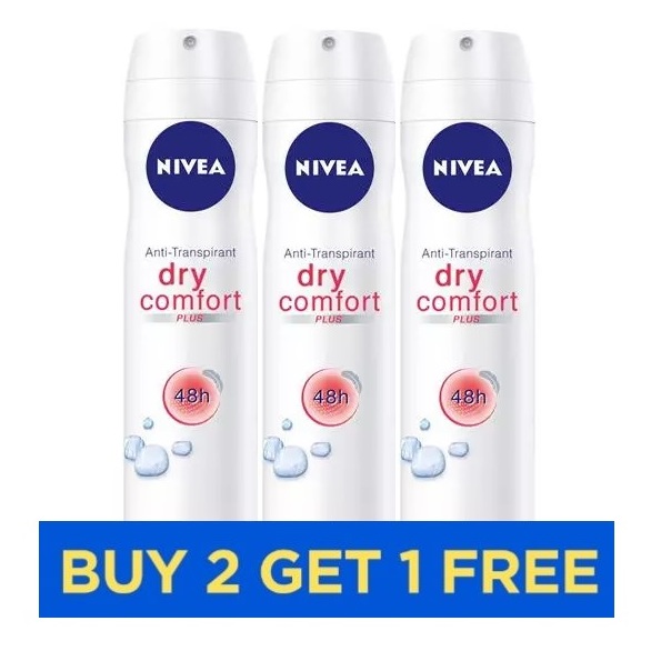 NIVEA DEO SPRAY DRY COMFORT 150 ML