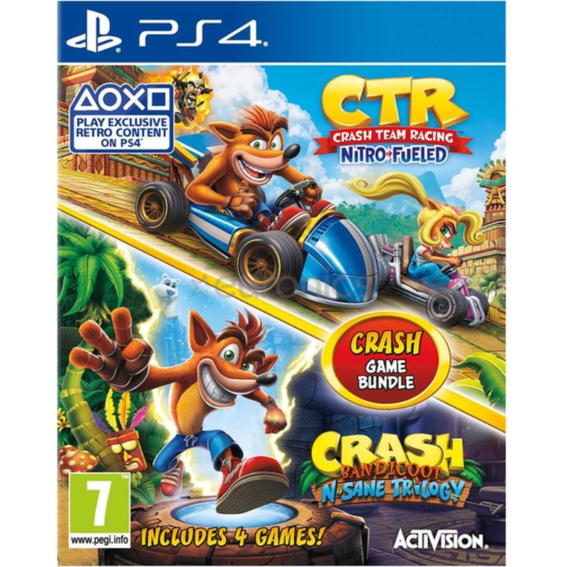Buy PS4 Crash Team Racing and Crash Bandicoot Game Bundle Game Online in  UAE