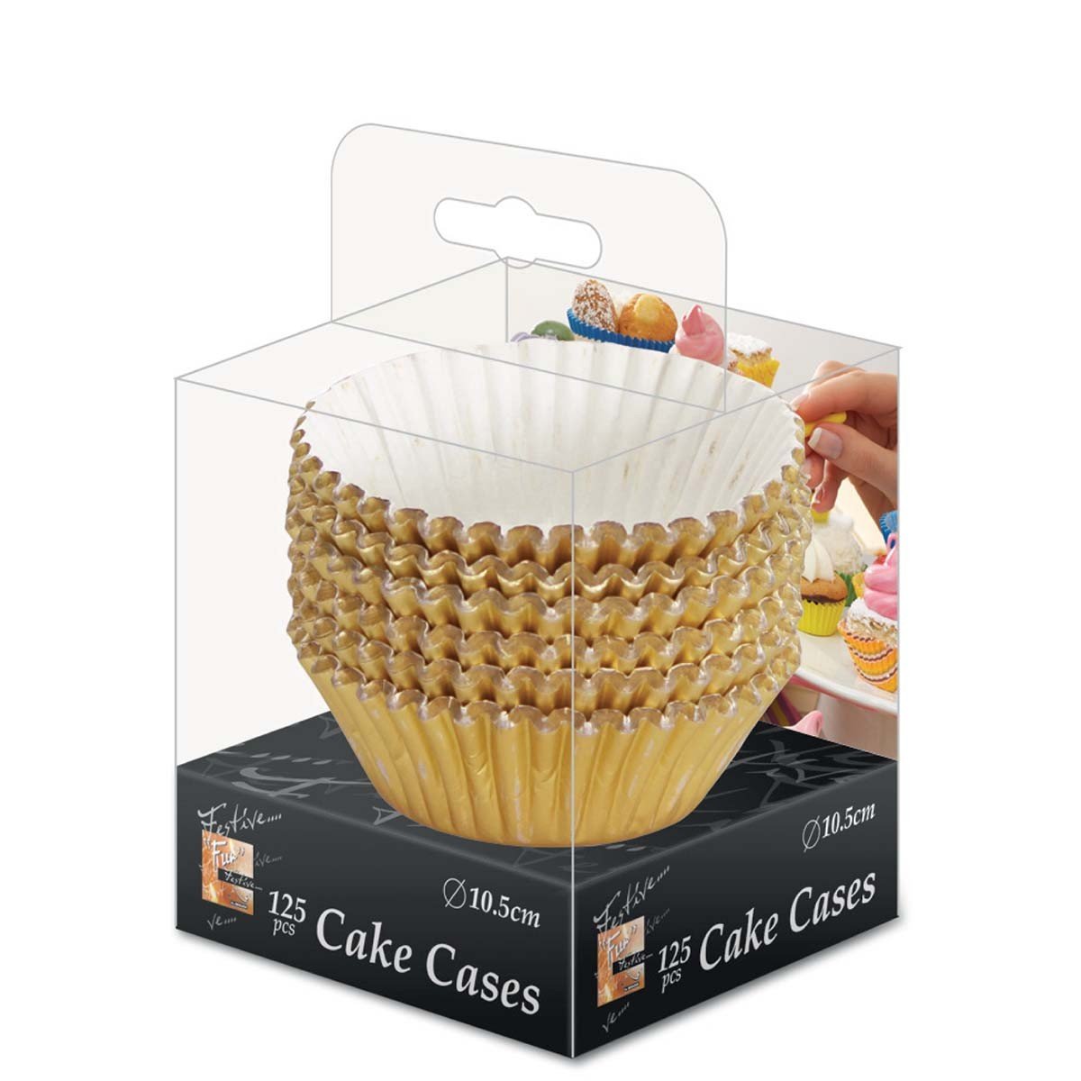 PME pk 60 RED CUPCAKE CASES standard paper baking cups from only £1.36