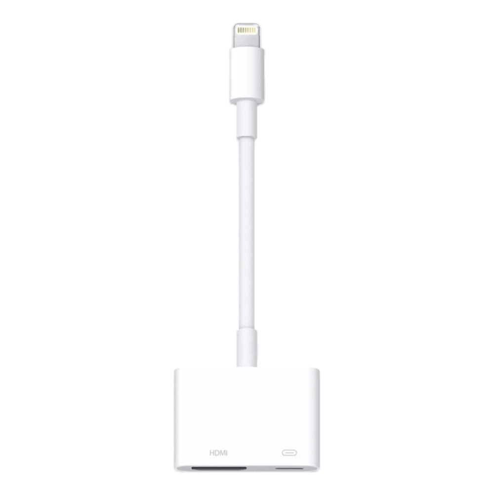 Buy Intex Lightning Digital AV Adapter White Online in UAE | Sharaf DG