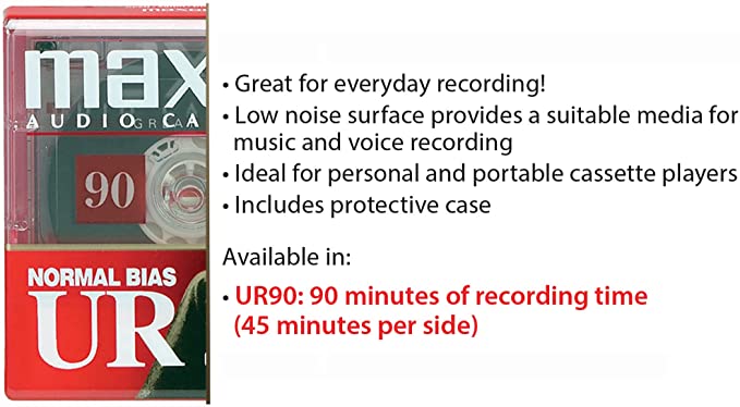 Maxell Sound Recording Tapes Product Brochure, sound recording