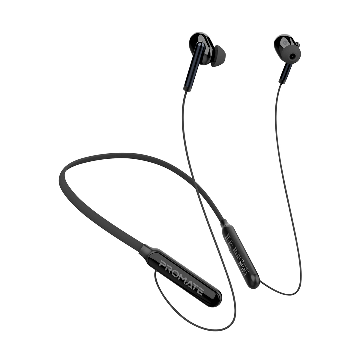 Buy Promate Wireless Neckband Earphones with Mic Bluetooth v5.0