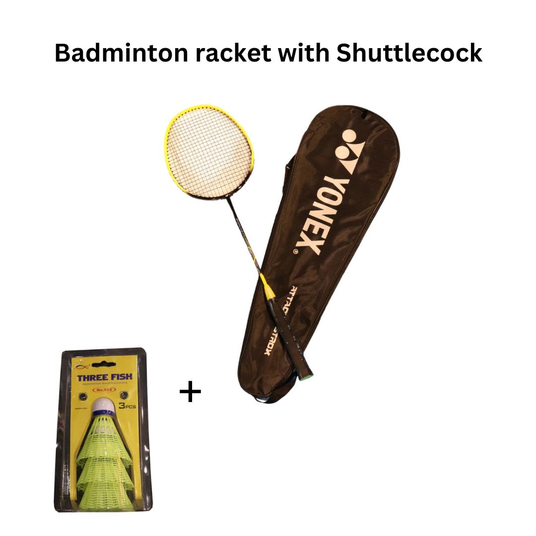 Buy Yonex Badminton Racket with Shuttlecock Online in UAE Sharaf DG
