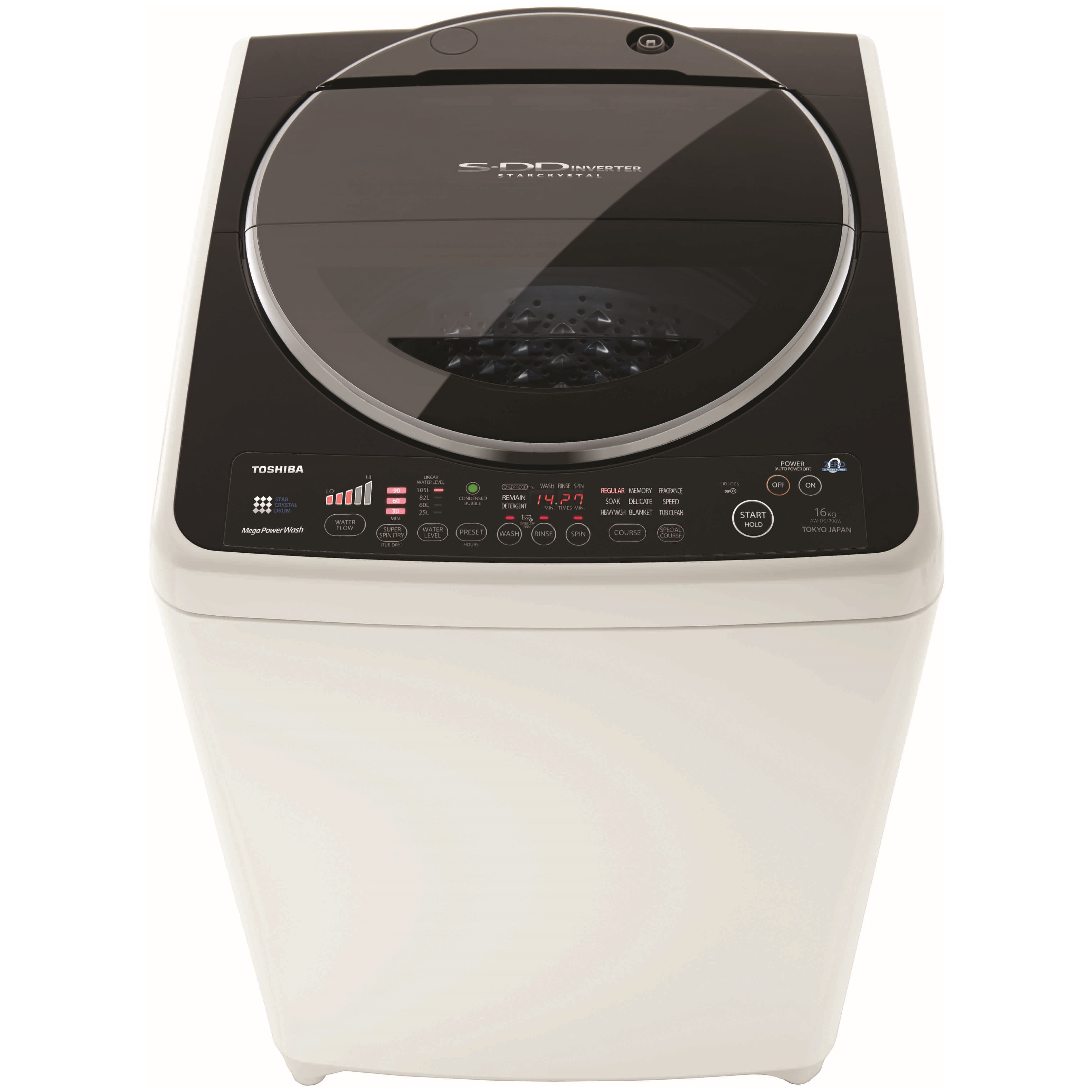 toshiba 16kg washing machine