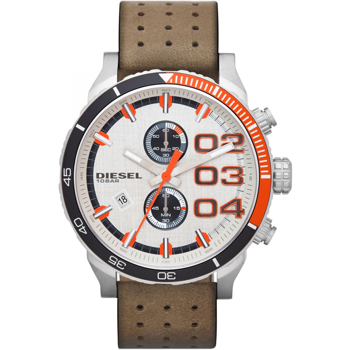 Diesel double clearance down watch