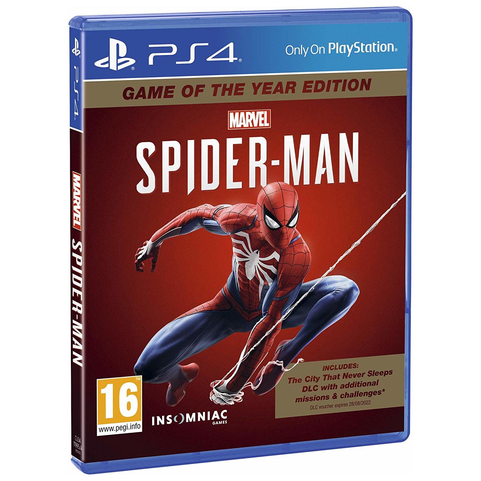 Buy PS4 Marvel Spiderman Game Of The Year Edition Game Online in UAE |  Sharaf DG