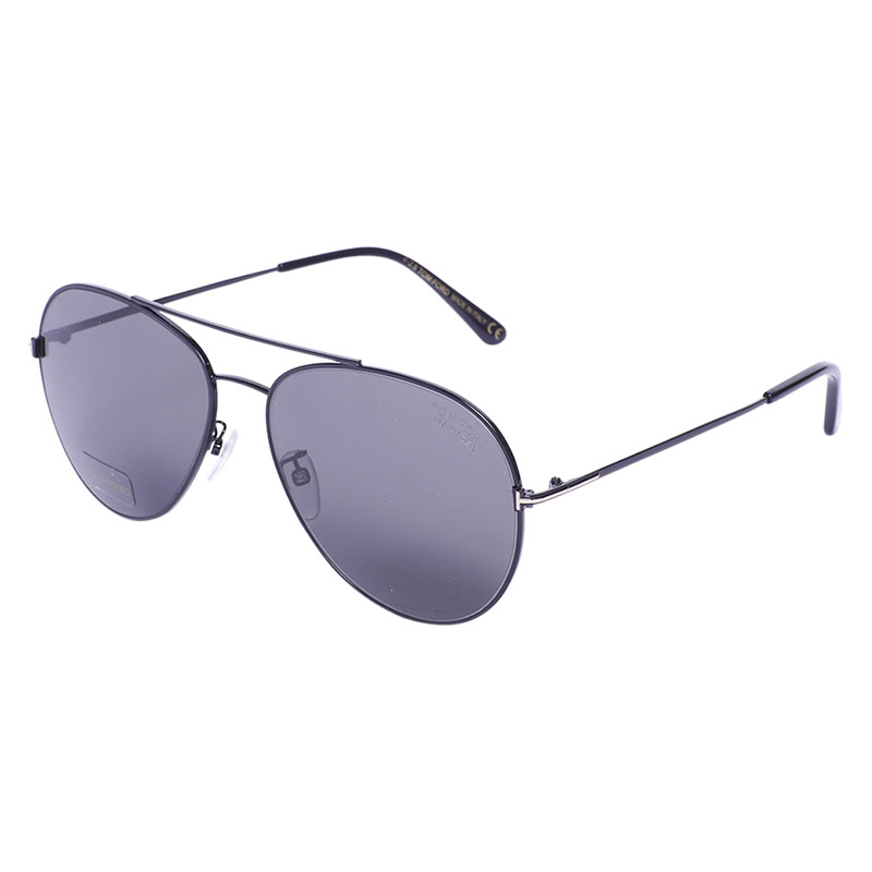 Buy Tomford Tf636-k 01d Aviator Black Fullrim Polarized Sunglasses For  Unisex (black Lens) Online in UAE | Sharaf DG