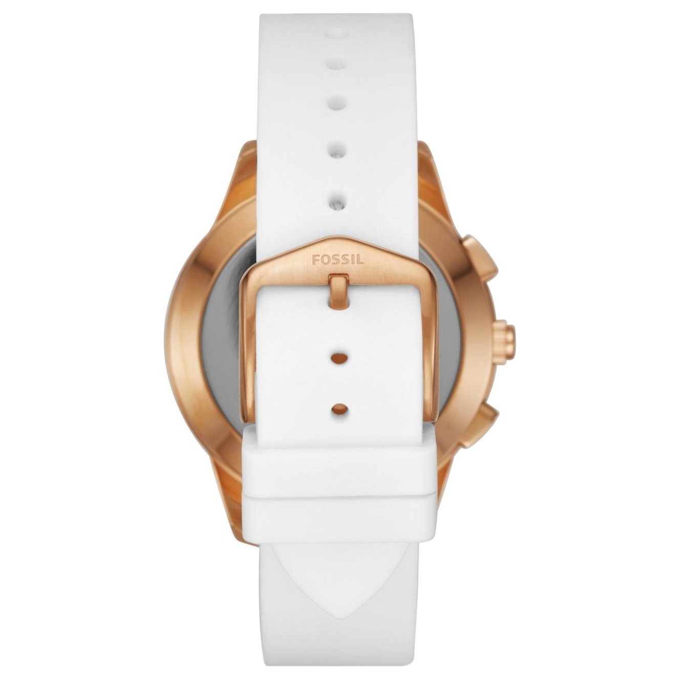 Buy Fossil FTW1135 Q Modern Pursuit Silicone Hybrid Smart Watch Women Online in UAE Sharaf DG