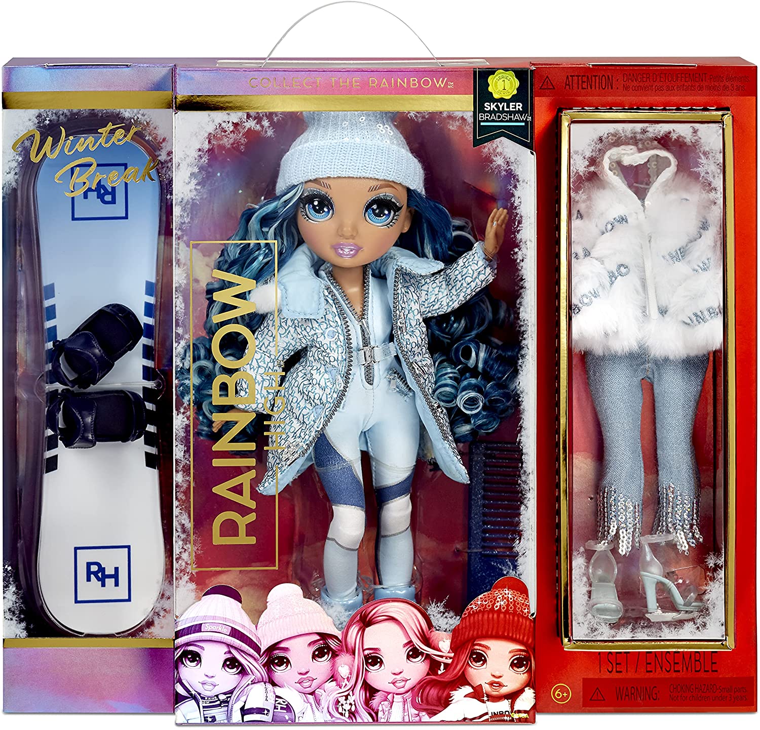 Rainbow High Doll Winter Break Ruby Anderson #collecttherainbow 