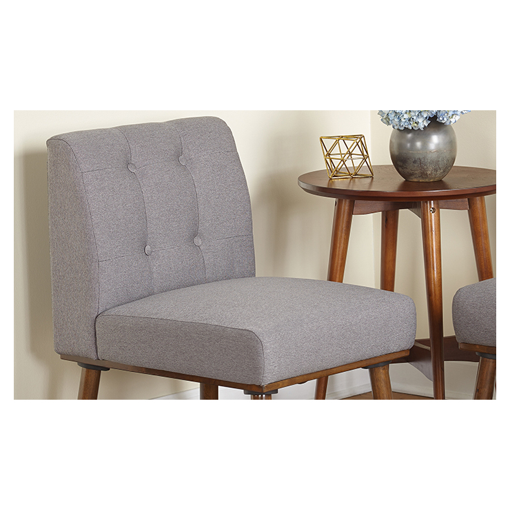 simple living playmate armless accent chair