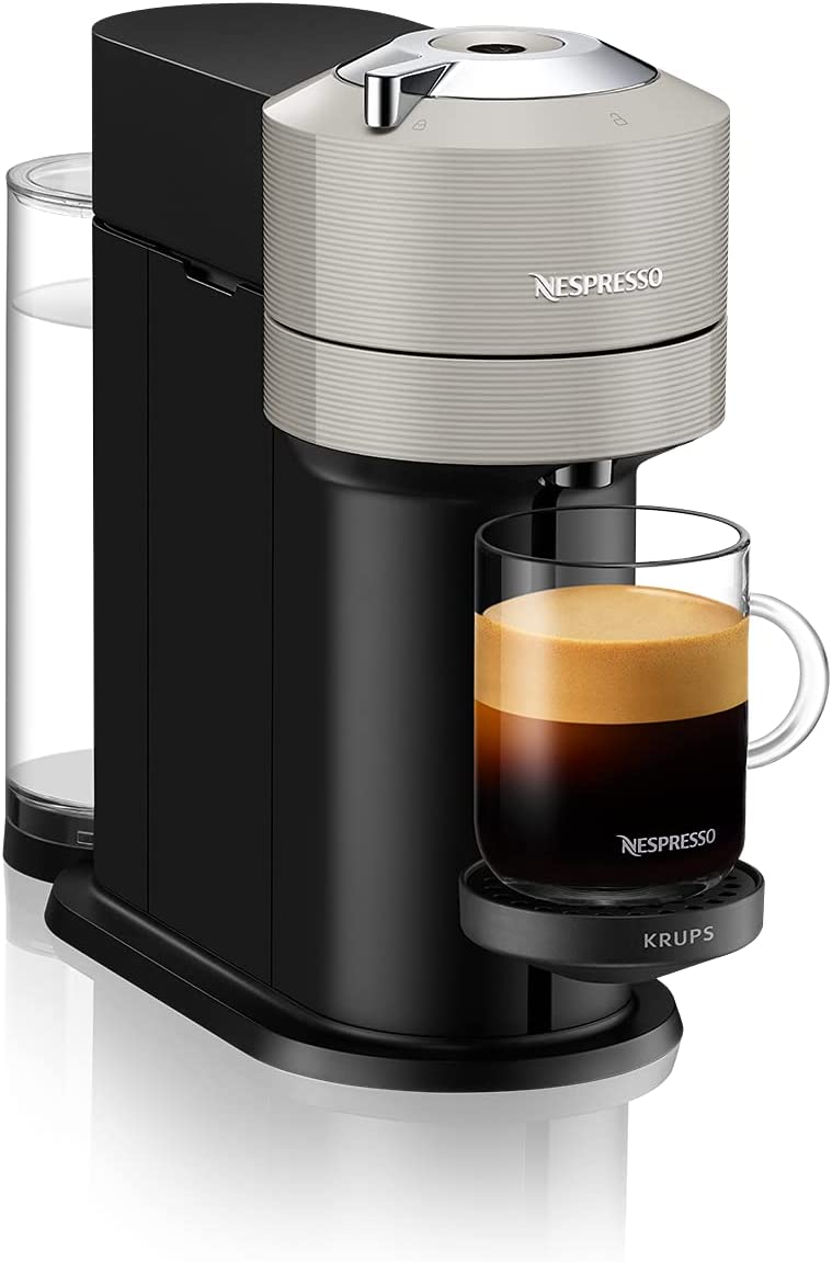 ensom Direkte puls Buy Nespresso Vertuo Next Capsule Coffee And Espresso Machine Centrifusion  Technology With Wifi And Bluetooth 1500 W Grey Online in UAE | Sharaf DG