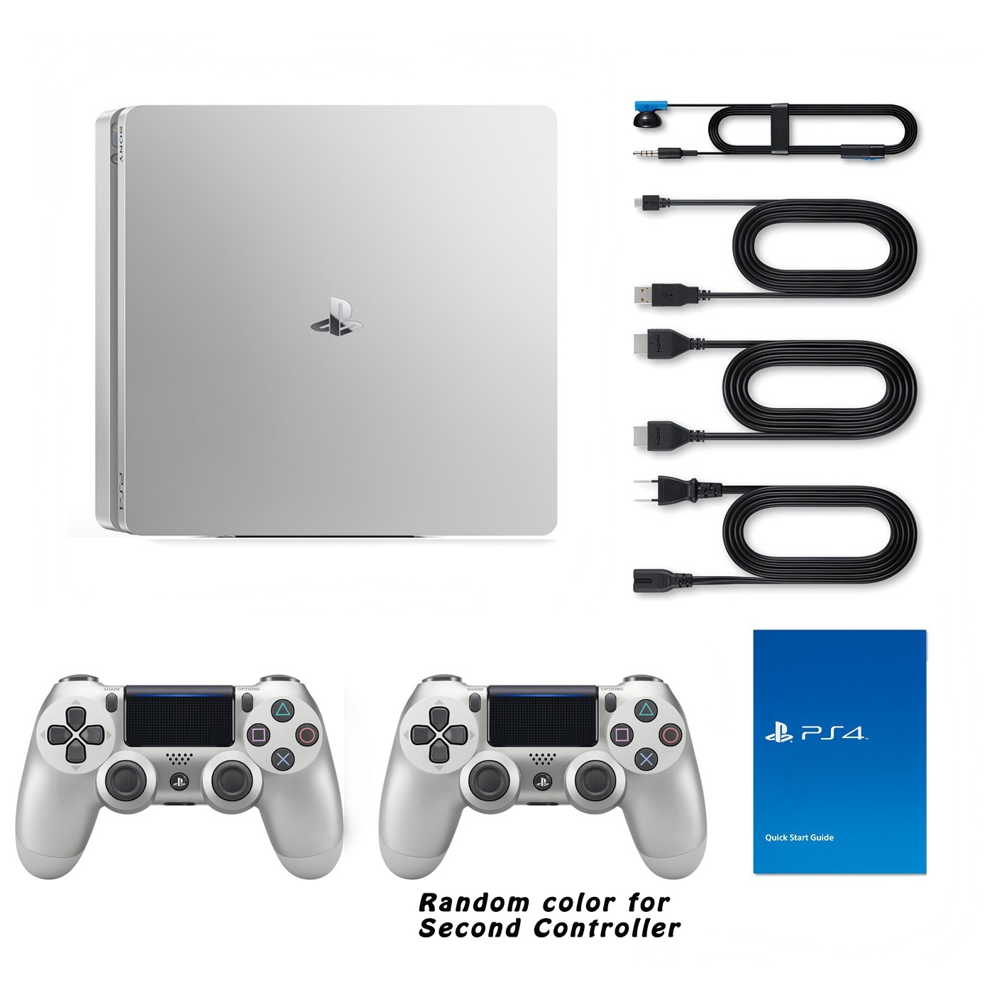 Buy online Best price of Sony PS4 Slim Gaming Console 500GB Silver 