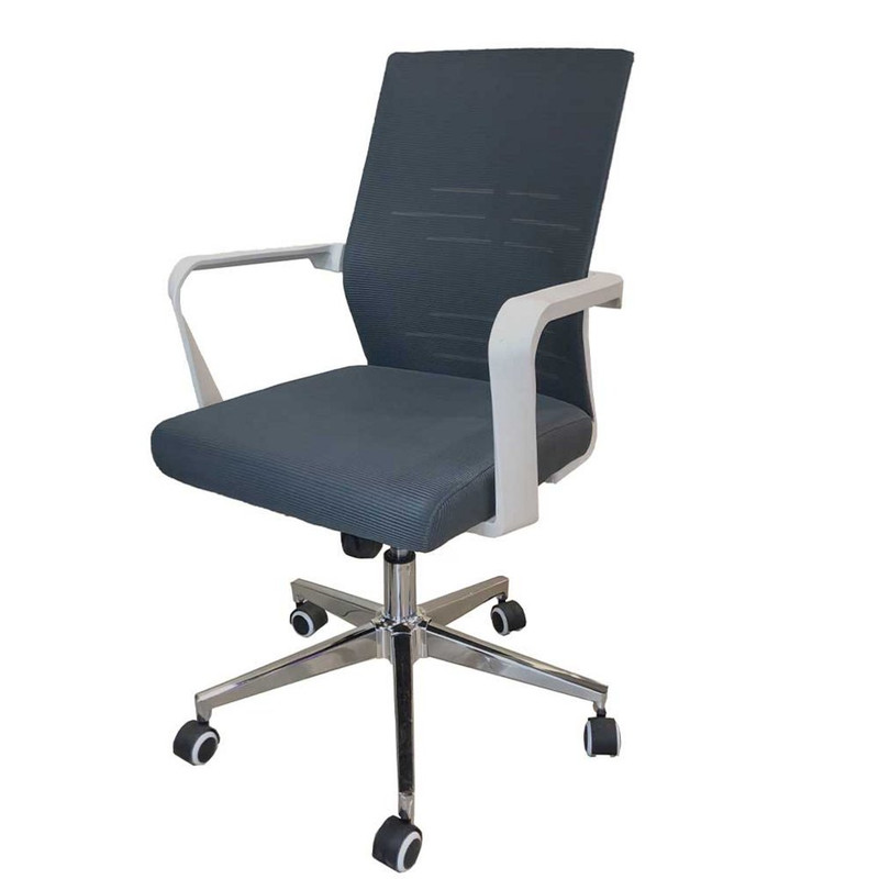 Buy Jilphar Furniture 360 Roatating Office Chair Grey Online in UAE |  Sharaf DG