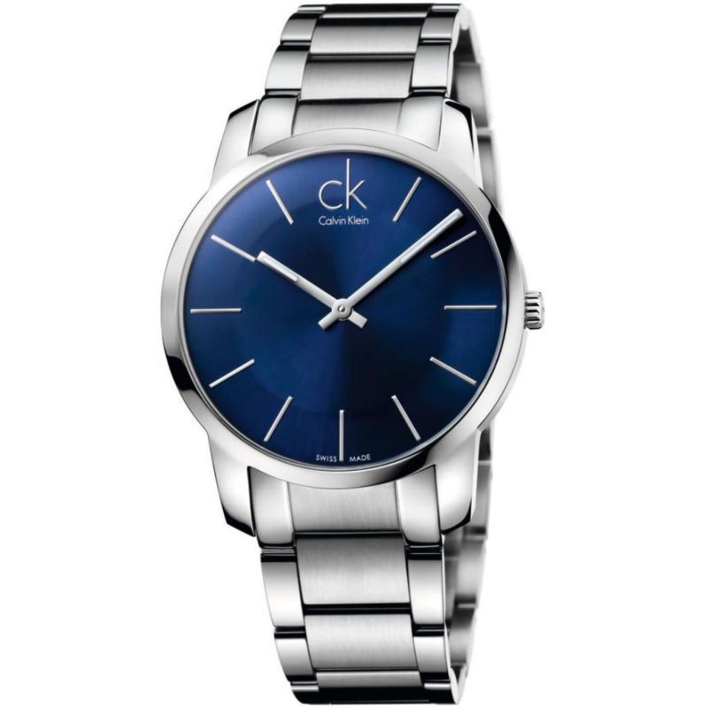 Buy Calvin Klein City Silver Stainless Steel Men Watch K2G211-4N Online in  UAE | Sharaf DG