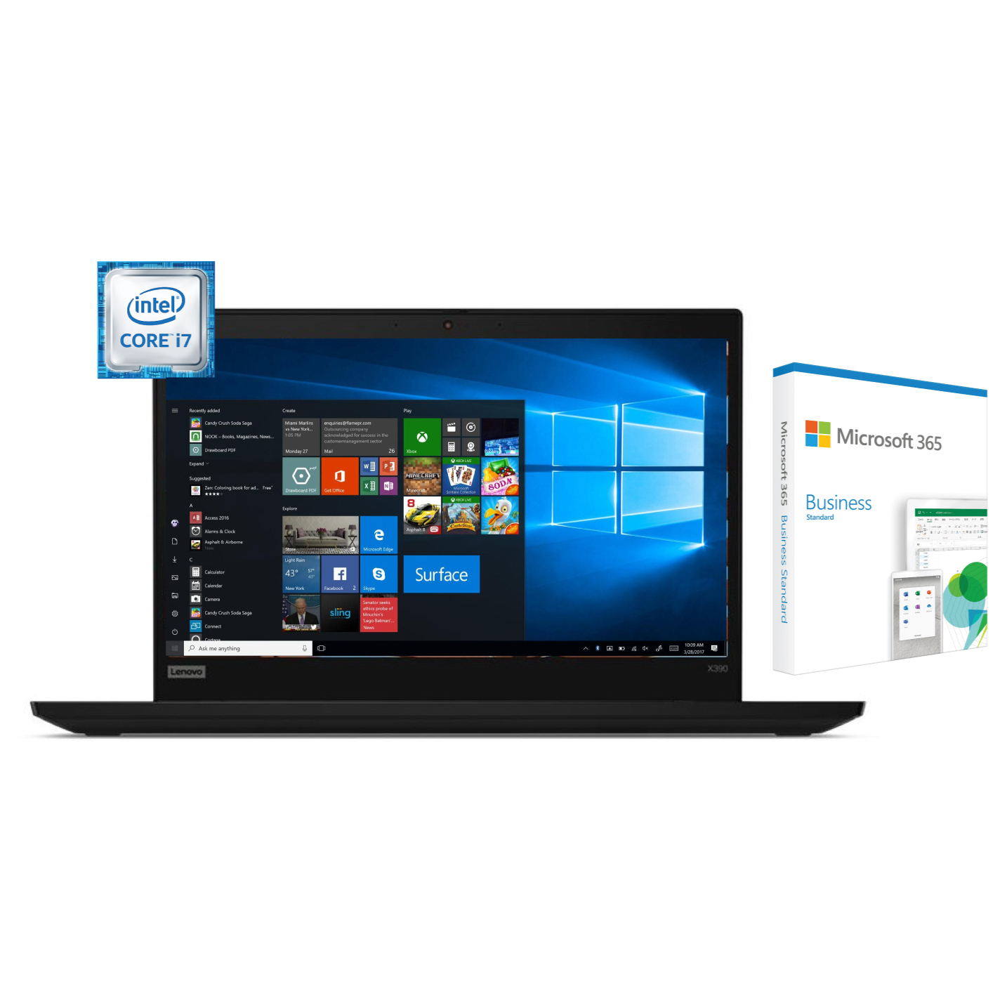 ⑦ ThinkPad X390 8G 512GB MS Office
