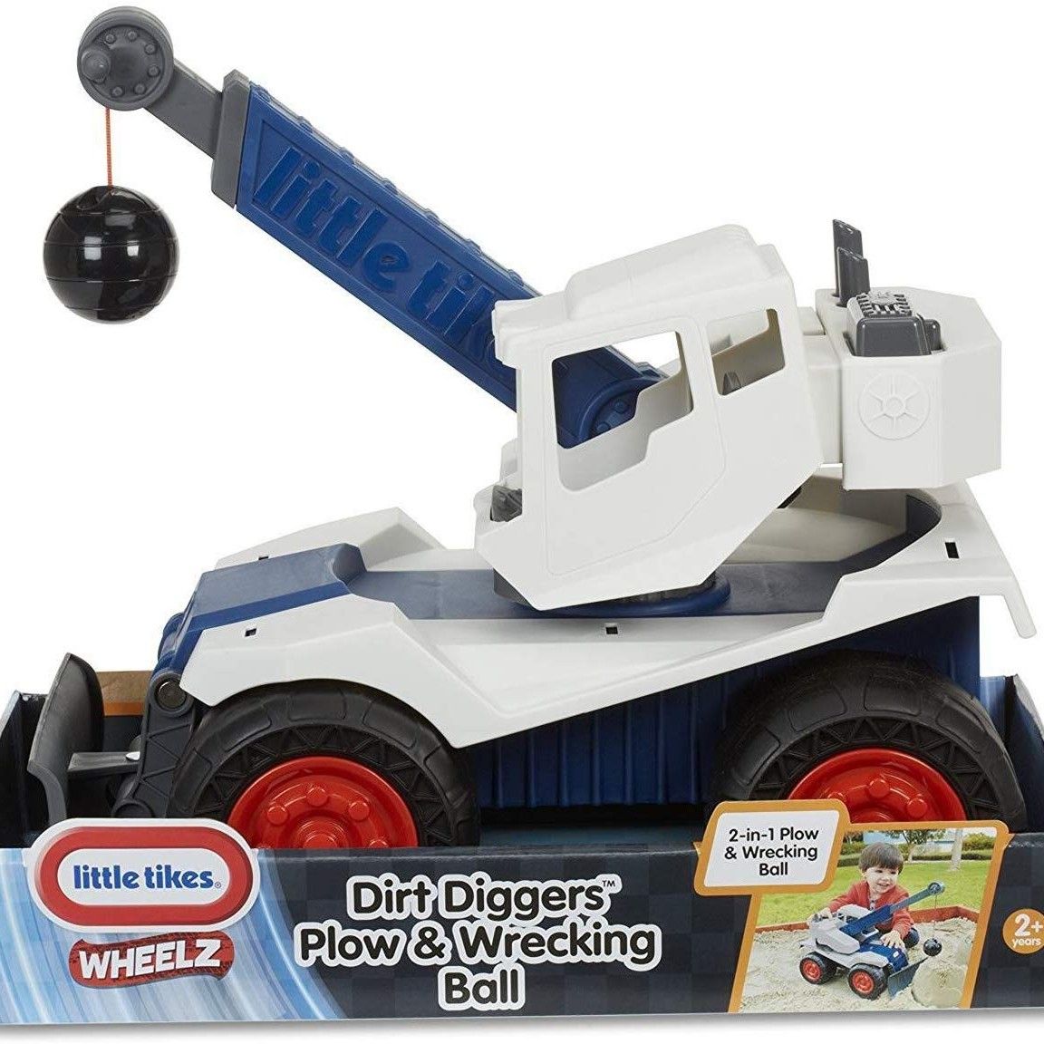 Little tikes dirt digger plow & wrecking ball new arrivals