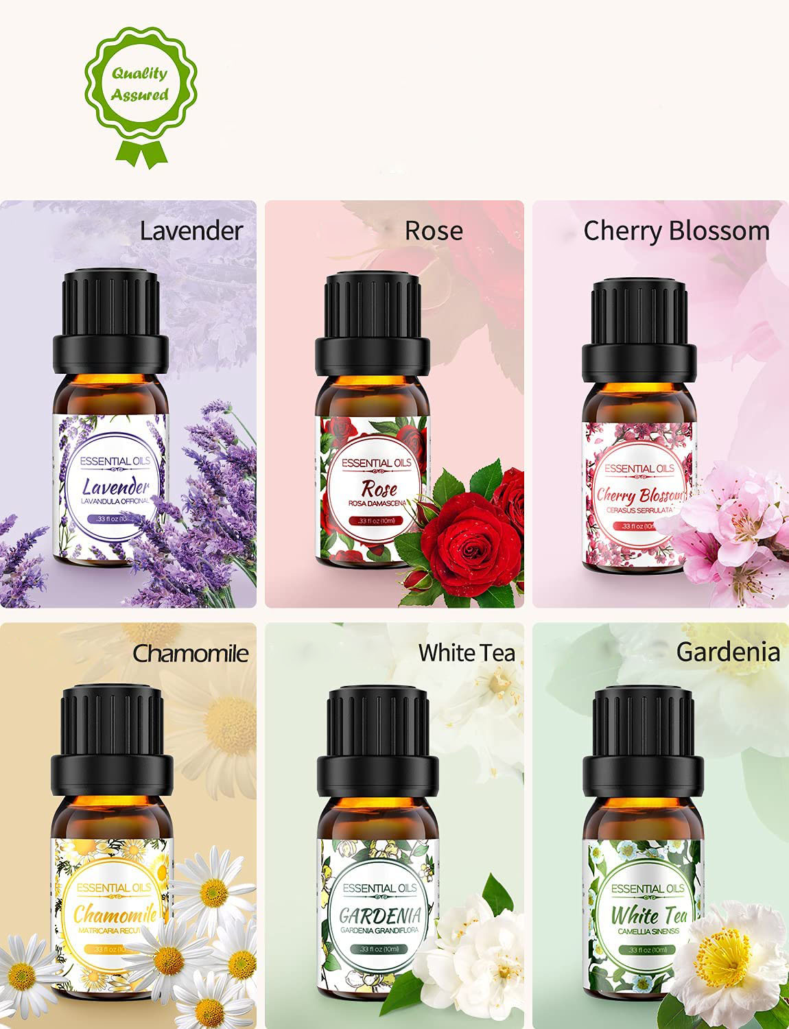 Buy Victsing Floral Essential Oils Set Perfume Scented Oils Sets