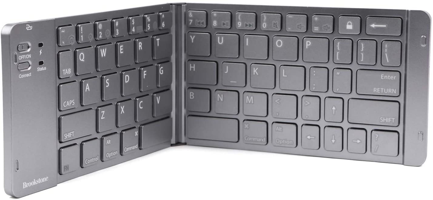 Buy Brookstone Folding Bluetooth Keyboard Online in UAE Sharaf DG