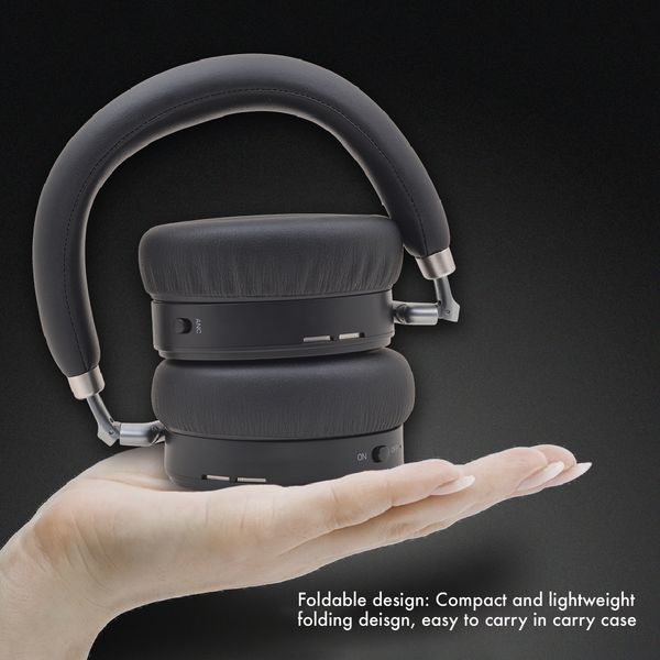 switch premium over ear headset with anc audio black