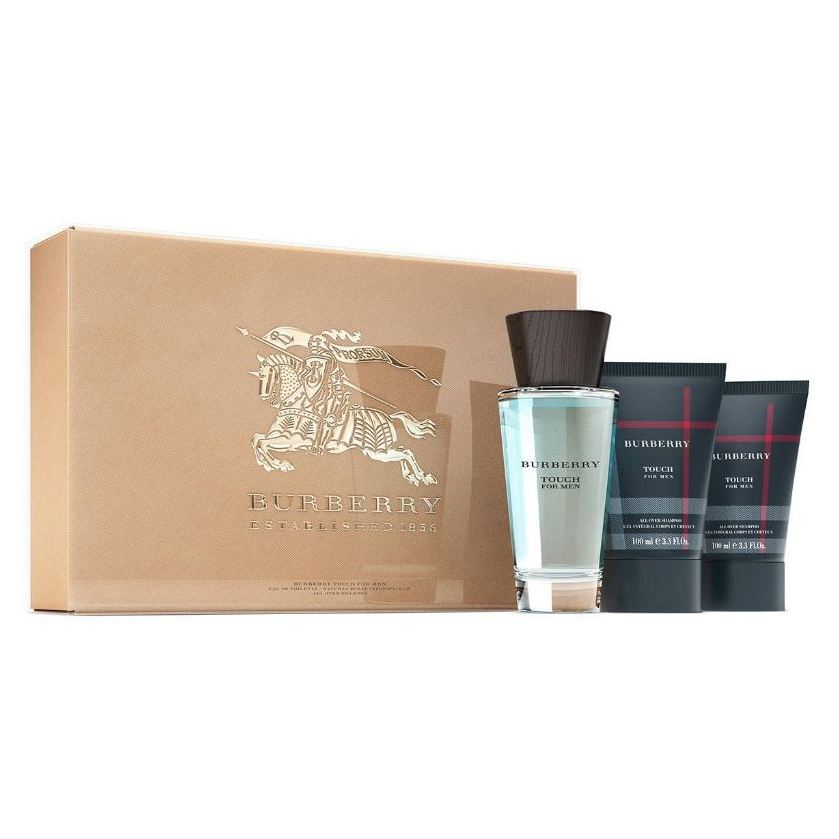 Buy Burberry Touch Gift Set For Men (Burberry Touch 100ml EDT + 2 All Over  Shampoo 100ml) Online in UAE | Sharaf DG
