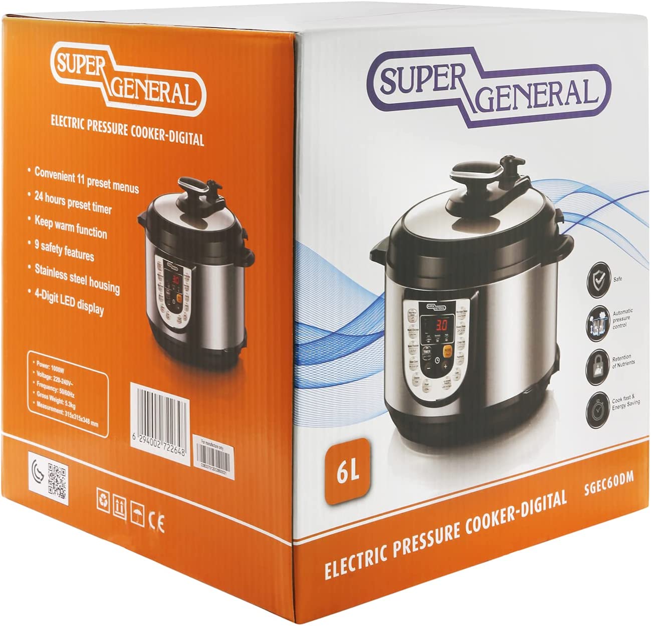 Super general electric pressure cooker new arrivals