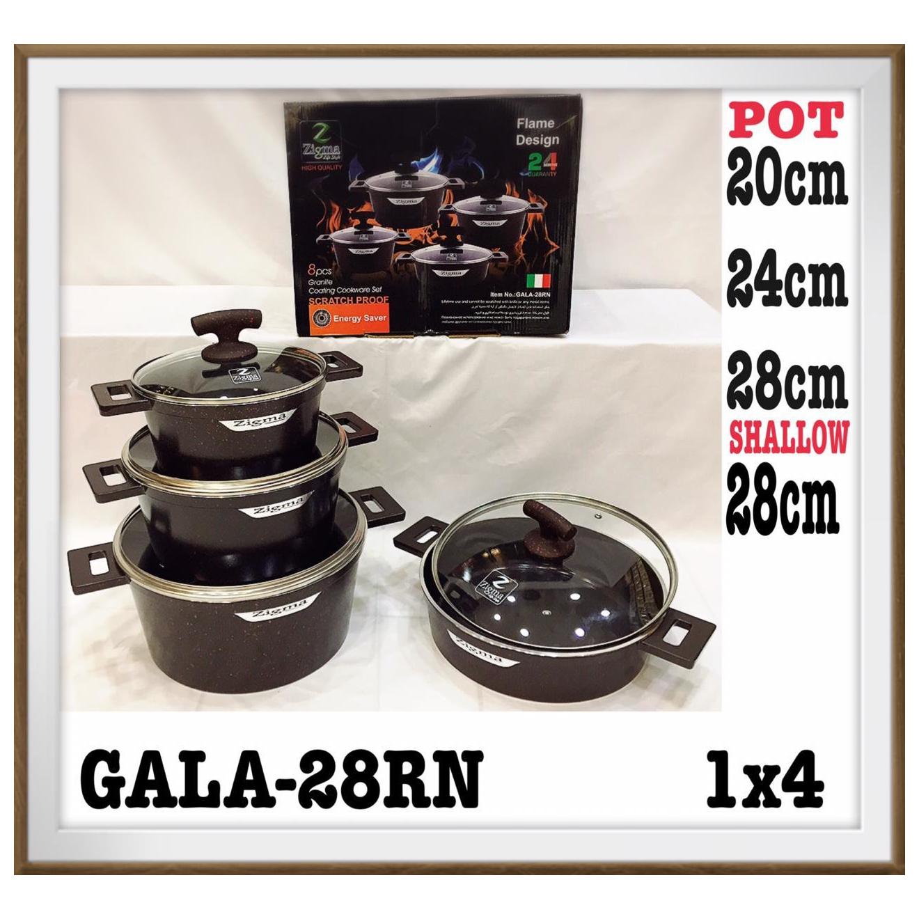 Buy 8Pcs Granite Cookware Set Online