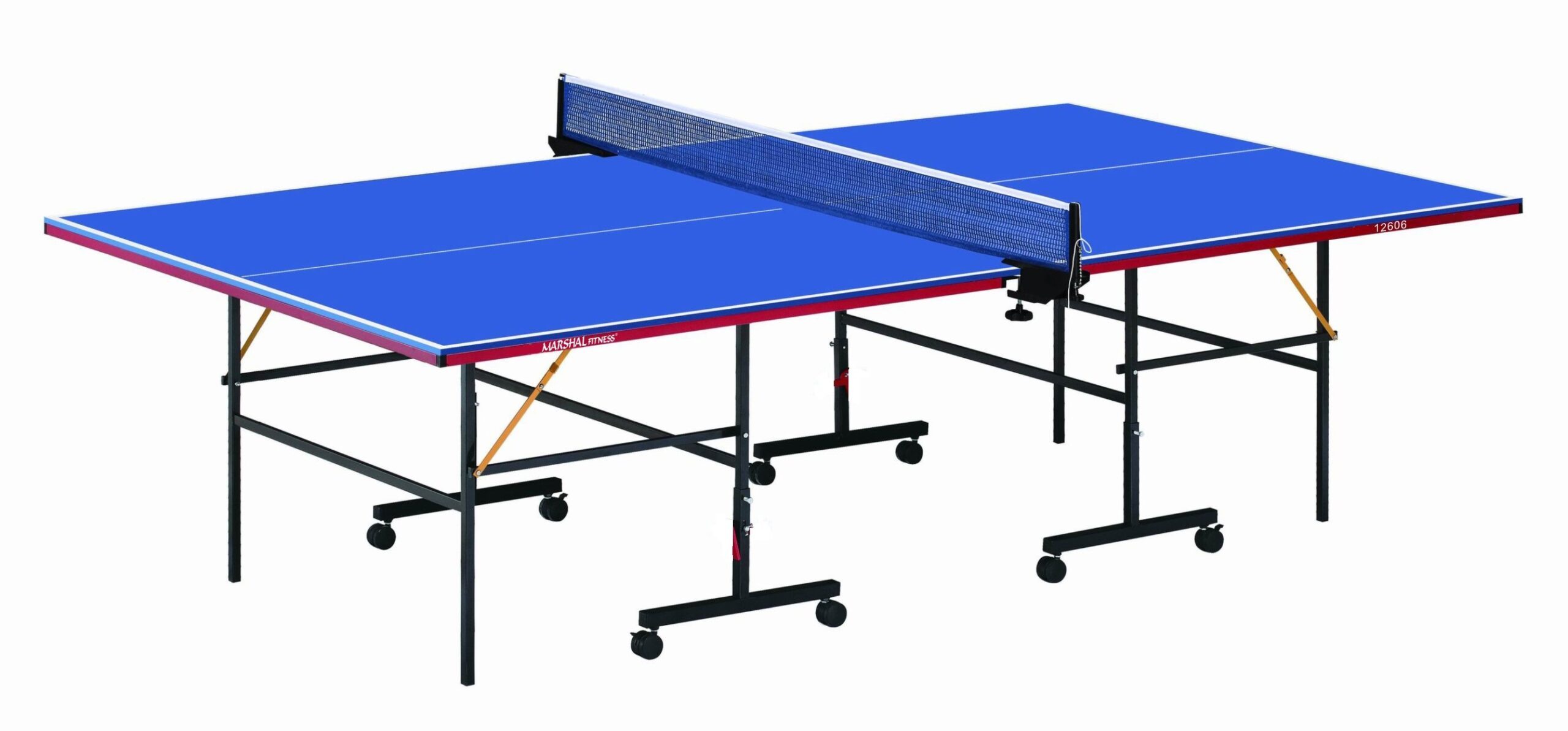 Buy Marshal Fitness Table Tennis Table Ping Pong Table Foldable-indoor With Post And Net Online in UAE Sharaf DG
