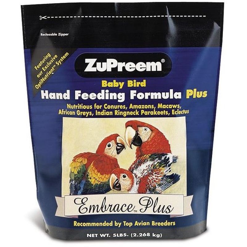 zupreem embrace hand feeding formula