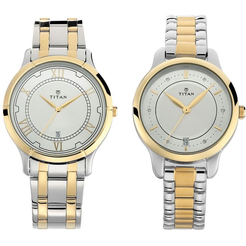 Titan watches for cheap couple