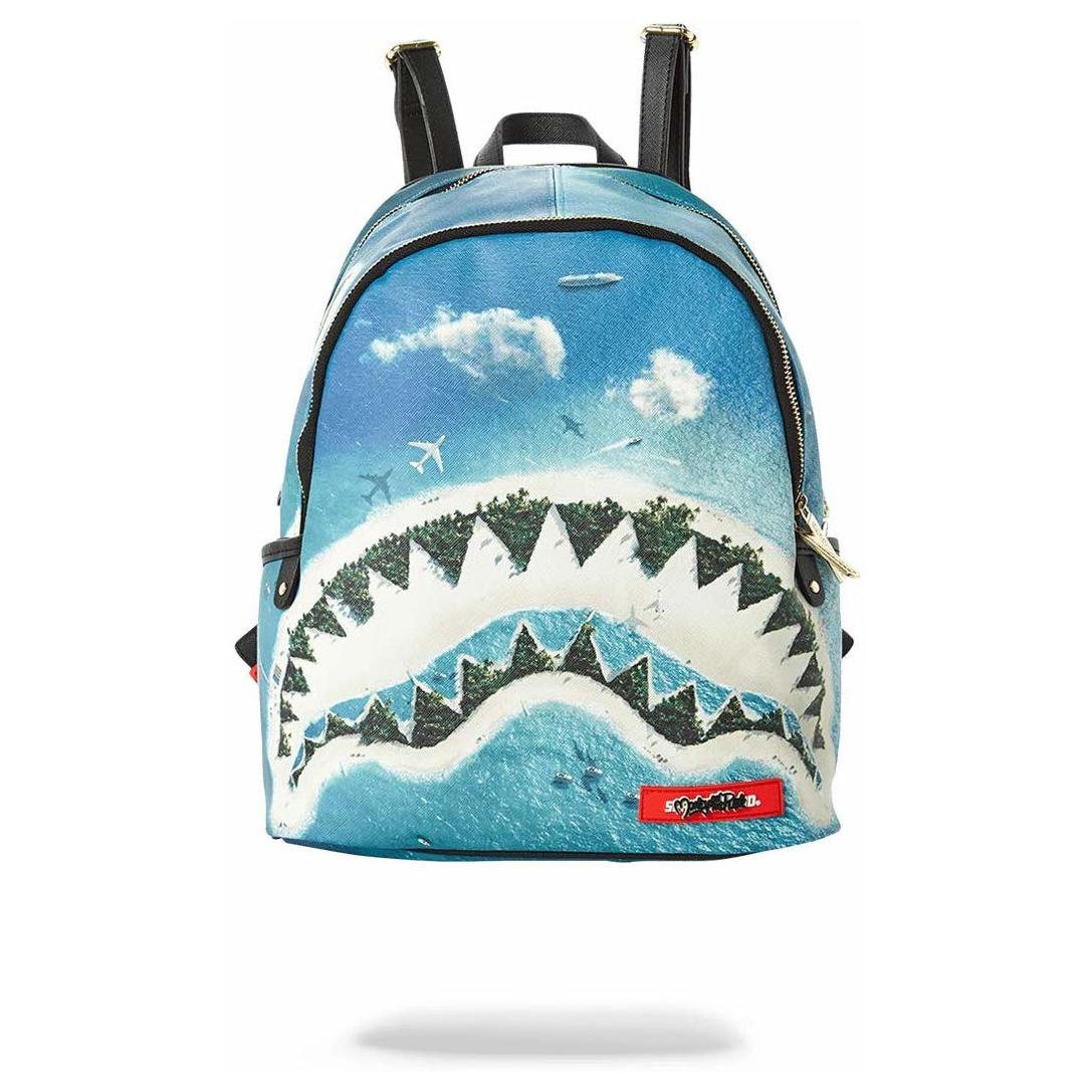 Sprayground blue outlet shark