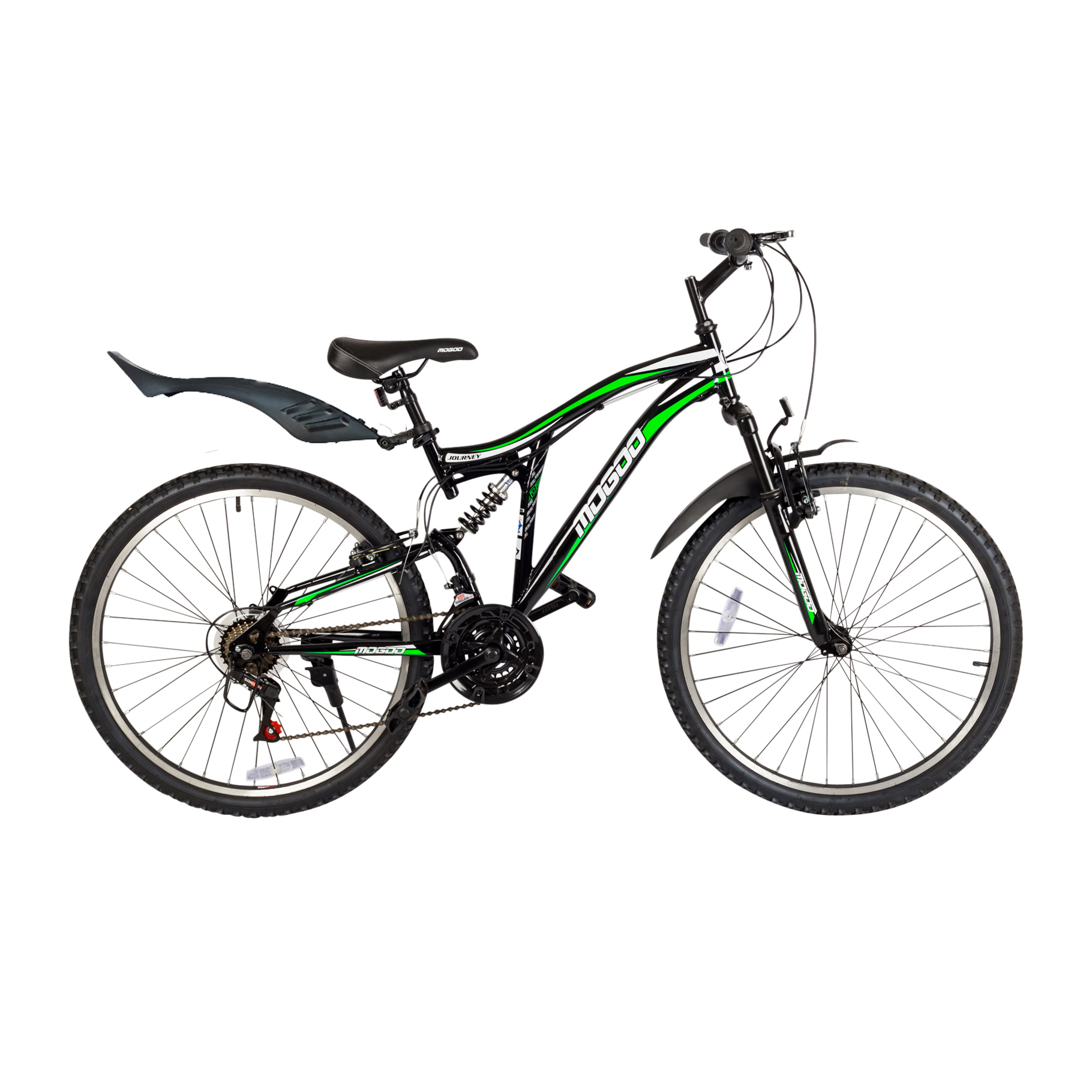 Buy Mogoo Journey Dual Suspension Bike 21 Speed 26 Inch (green) 100% Assembled Online in UAE Sharaf DG
