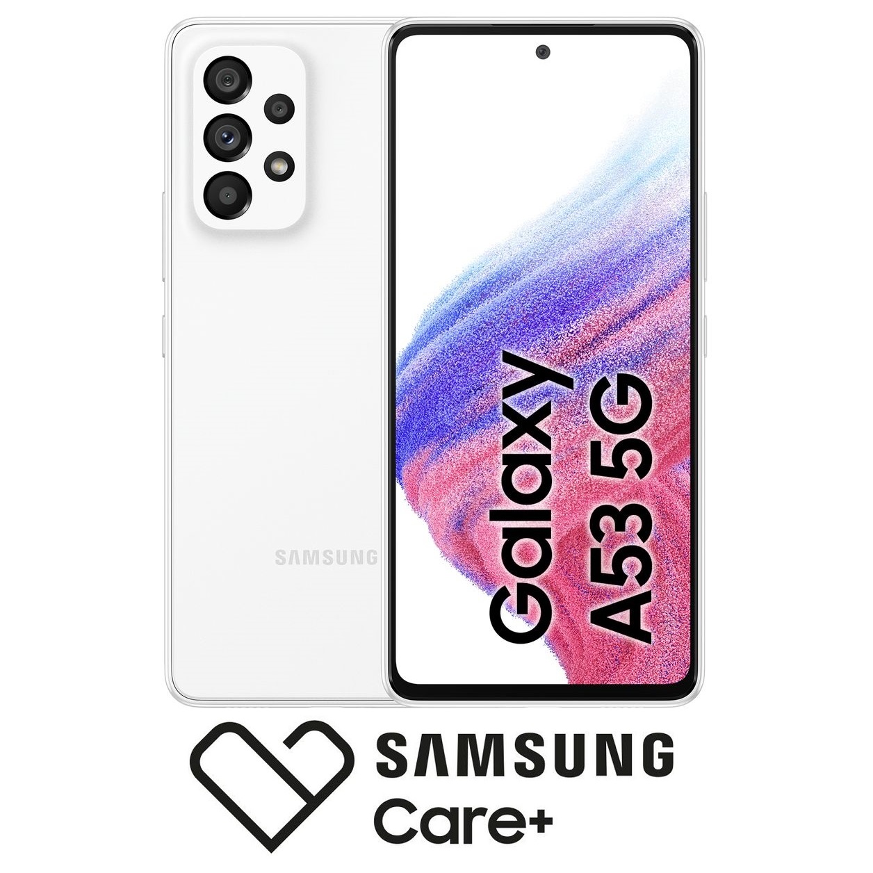 スマートフォン/携帯電話 スマートフォン本体 Samsung Galaxy A53 128GB Awesome White 5G Dual Sim 