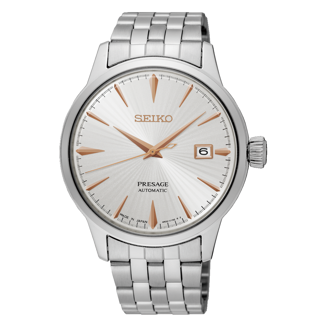 Buy Seiko Presage Silver Metal Analog Watch For Men SRPB47J1 Online in UAE  | Sharaf DG