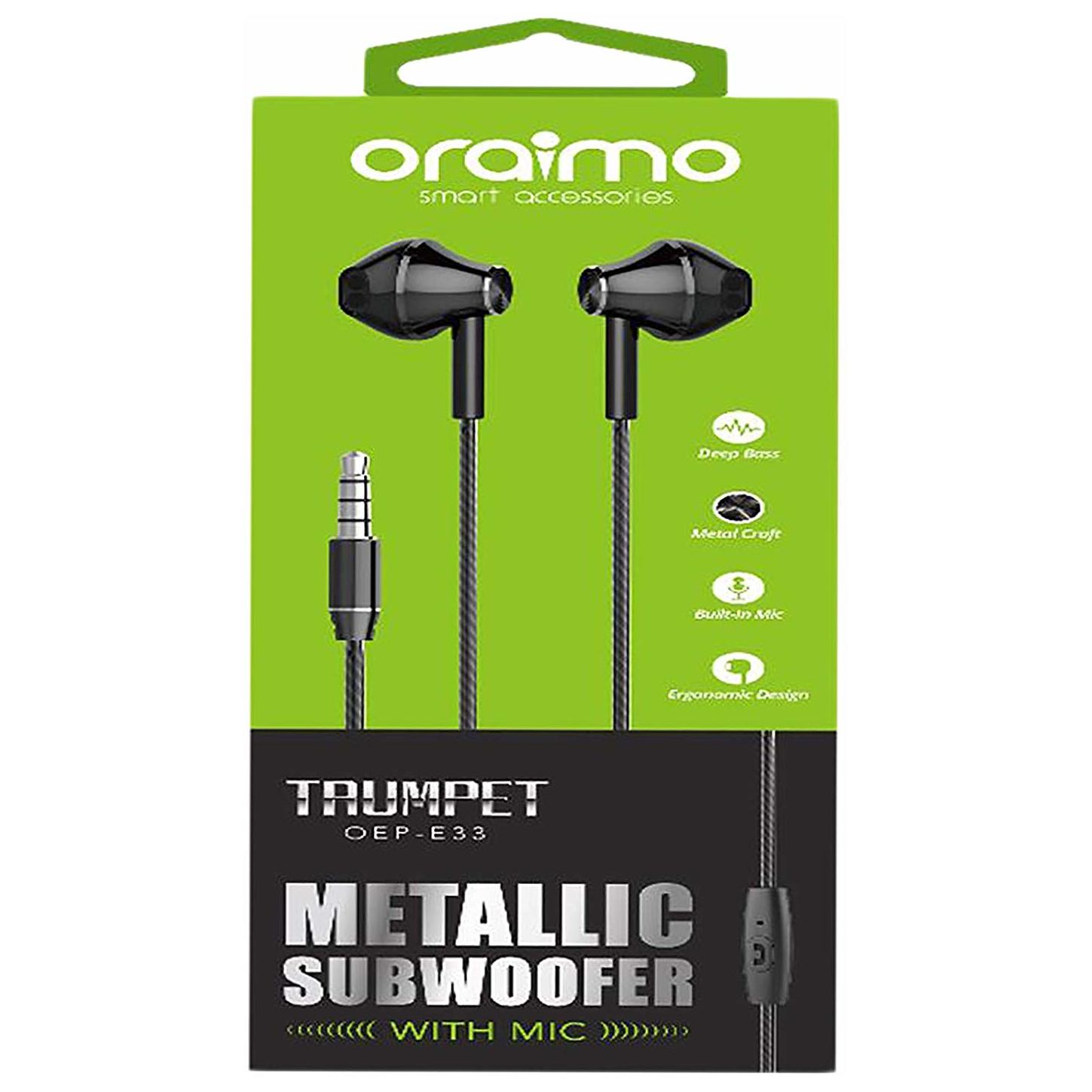 oraimo metallic subwoofer