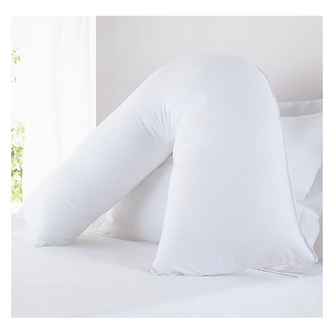 Wilko v deals shaped pillow