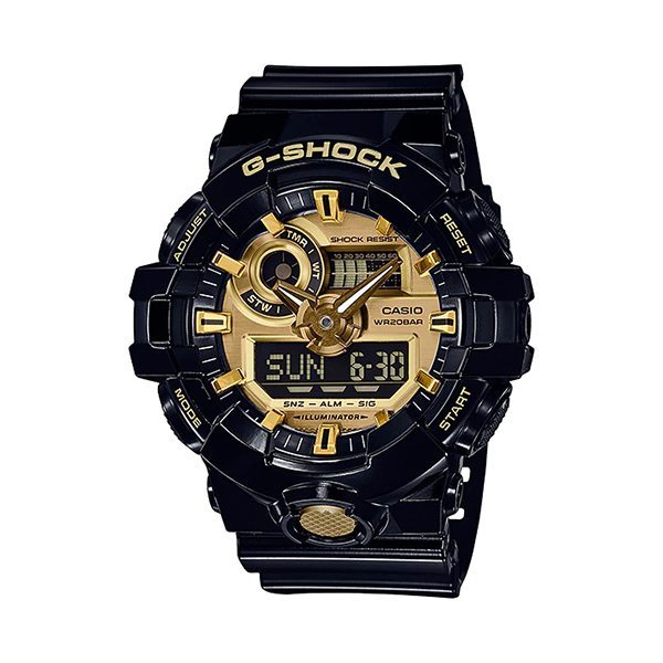 Casio g shock sales gold dial