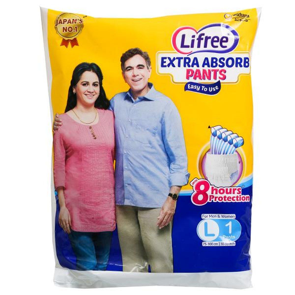 Buy Lifree Large Size Diaper Pants – 1 Count Online in UAE | Sharaf DG