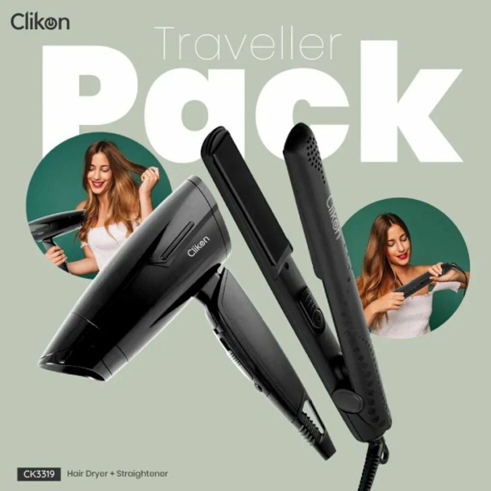 Hair dryer and straightener hotsell combo offer